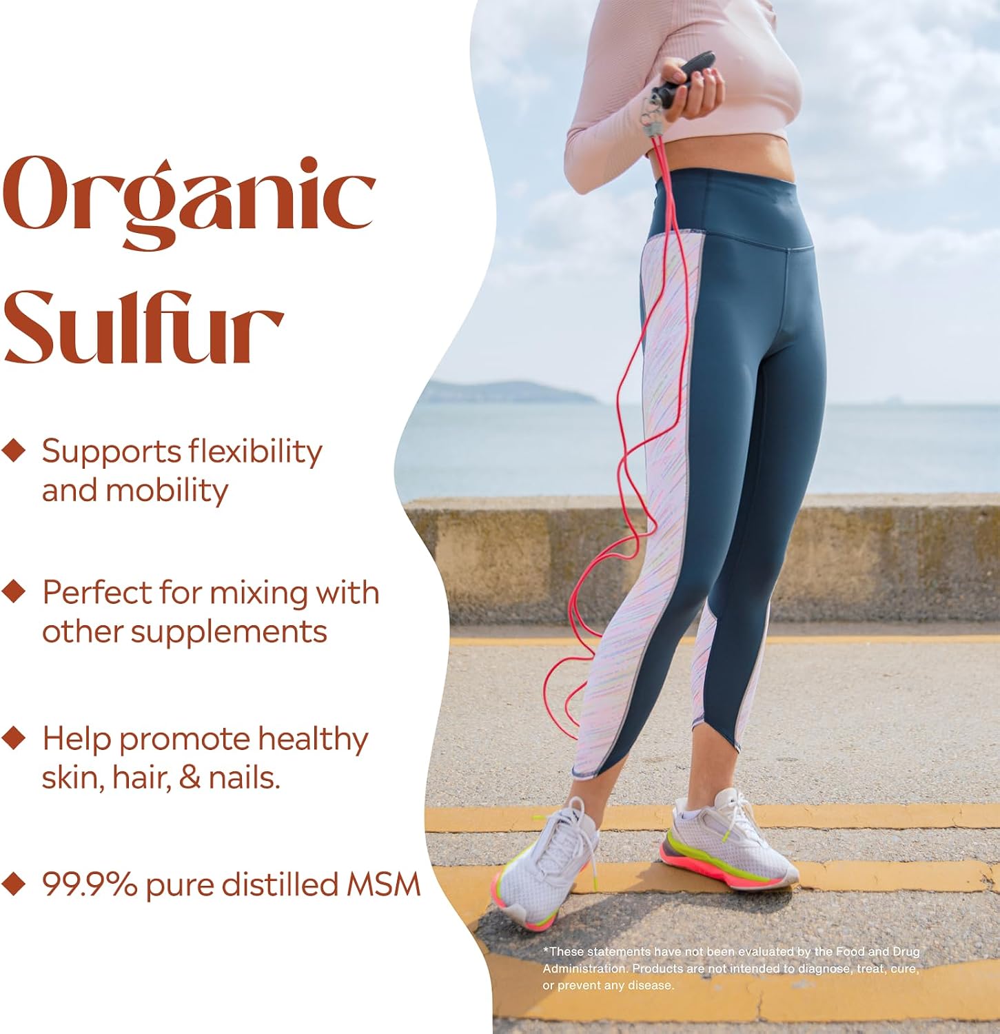 PURE Azufre Orgánico en Polvo MSM 99.9% - 400g