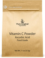 PURE ORIGINAL INGREDIENTS Vitamina C en Polvo (454 g) - Ácido Ascórbico, No Transgénico