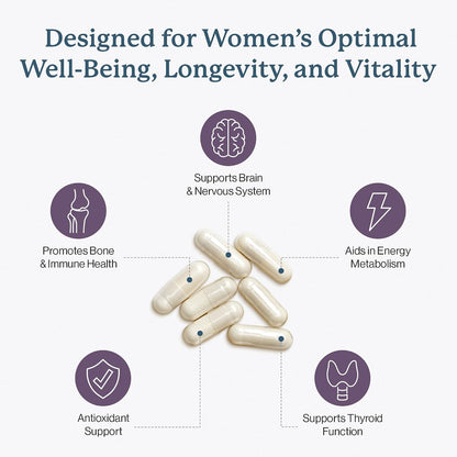 Dr. Fuhrman Multivitamínico para Mujeres, – Energía y metabolismo: La vitamina B12 contribuye al metabolismo – Image 2