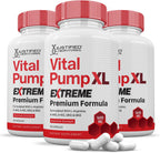 Vital Pump XL Extreme Pills 1600MG Premium Formula Proprietary Blend for Men's Health 60 Capsules