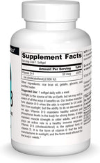 Source Naturals Vitamina D3 2000 UI - 200 Cápsulas Blandas