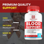 Trusted Relief Blood Support, 60 cápsulas