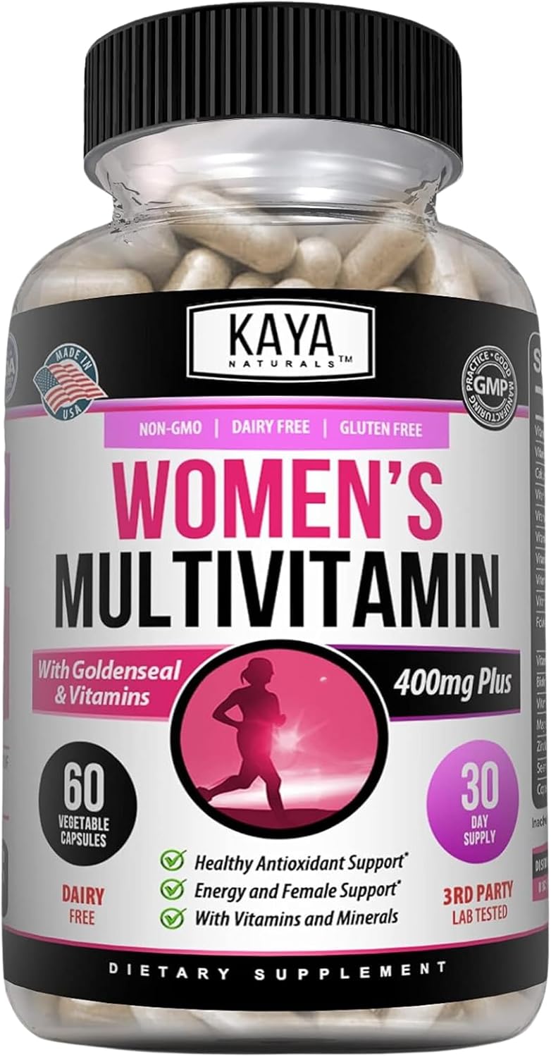 Kaya Naturals Multivitamínico para Mujeres – 60 Cápsulas