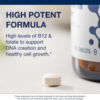 Metagenics Intrinsi B12-Folate - Metilcobalamina y L-5-MTHF con Factor Intrínseco - 60 Comprimidos