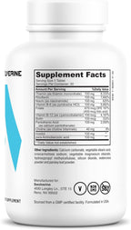 Swolverine Complejo B - Vitaminas B1, B2, B3, B5, B6, B7, B9, B12 con Colina e Inositol (30 Dosis)