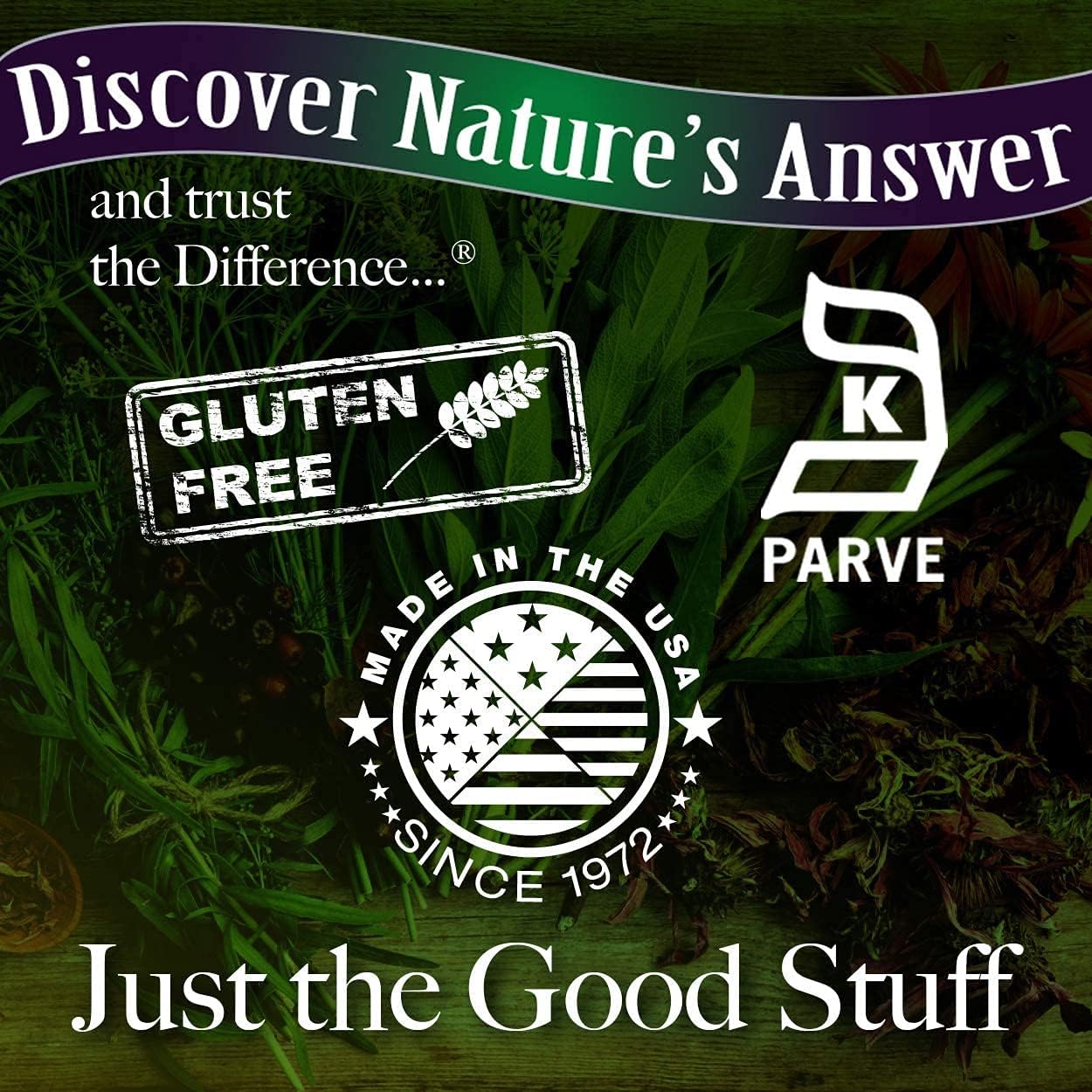 Nature's Answer Extracto de Semilla de Fenogreco con Alcohol Orgánico 2000mg, 2 Pack
