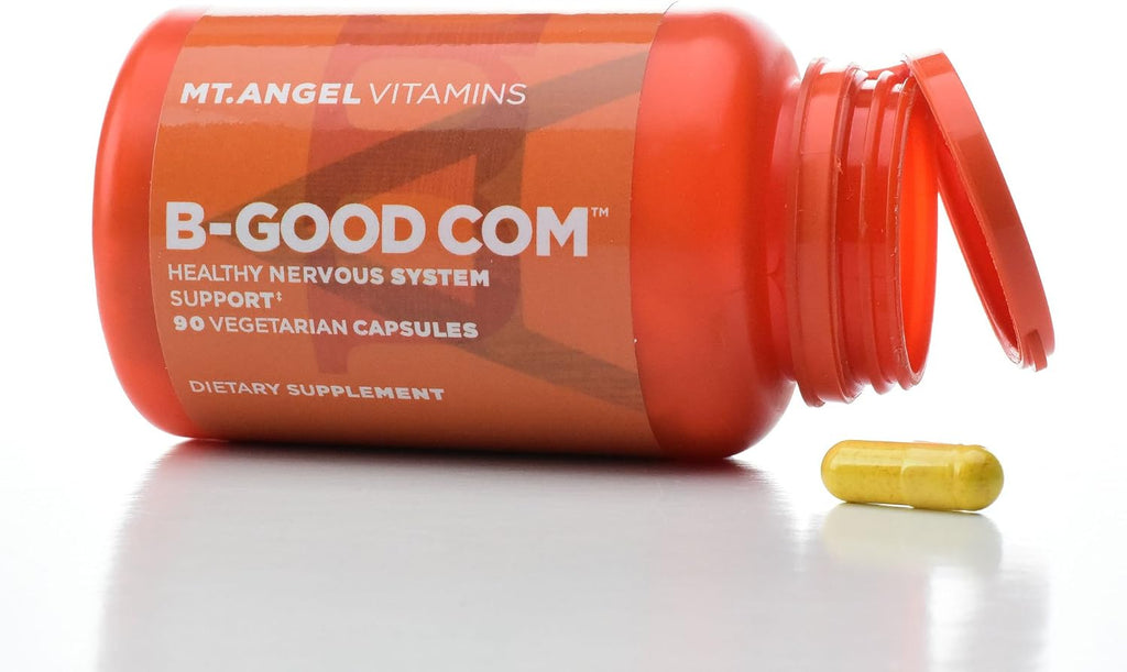 Mt. Angel Vitamins - B-Good Com (Vitamina B Complex) - 60 Cápsulas Vegetarianas