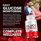GlucoRevive Cápsulas – Suplemento Avanzado de 5 Paquetes (300 Cápsulas)