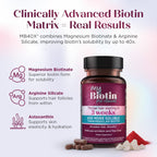 Purity Products MyBiotin ProClinical - Complejo de Biotina con MB40X y Astaxantina - 30 Cápsulas Vegetales