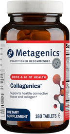 Metagenics Collagenics - Nutrientes para la formación de colágeno - Con L-Prolina, L-Lisina, Vitamina C, Manganeso y Zinc - Apoyo para articulaciones, piel y tejido conectivo - Sin gluten, No GMO