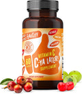 FlavCity Vitamina C C-Ya Later! Superfood-Derived Immunity Support - 500% Valor Diario (60 Cápsulas)