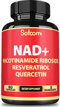 Satoomi Suplemento NAD con Nicotinamida Ribósido, Resveratrol y Quercetina - 60 Cápsulas - 30 Días