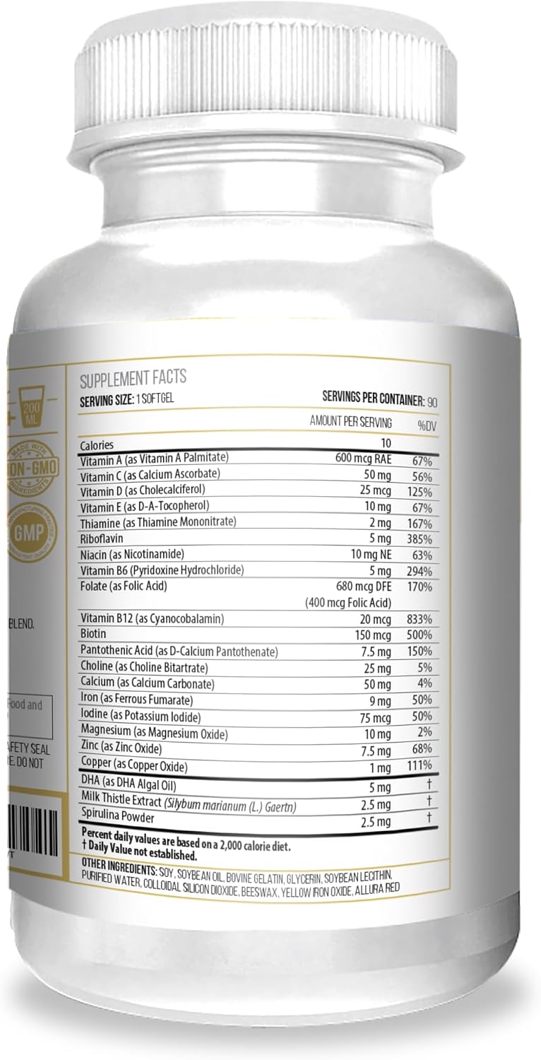 Actif Organic Postnatal Vitamin - 90 Cápsulas