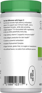 Rainbow Light Super C 1000 mg, 60 comprimidos