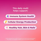 OLLY Multivitamínico para Mujeres en Gominolas, Sabor a Bayas, 130 Gominolas (65 Días)