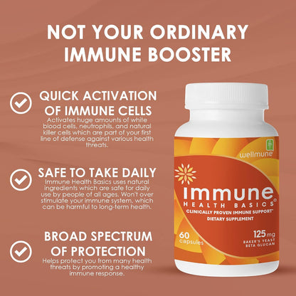 Immune Health Basics Ultra Strength Immunity – Sin gluten : apto para personas con sensibilidad al gluten. – Image 2