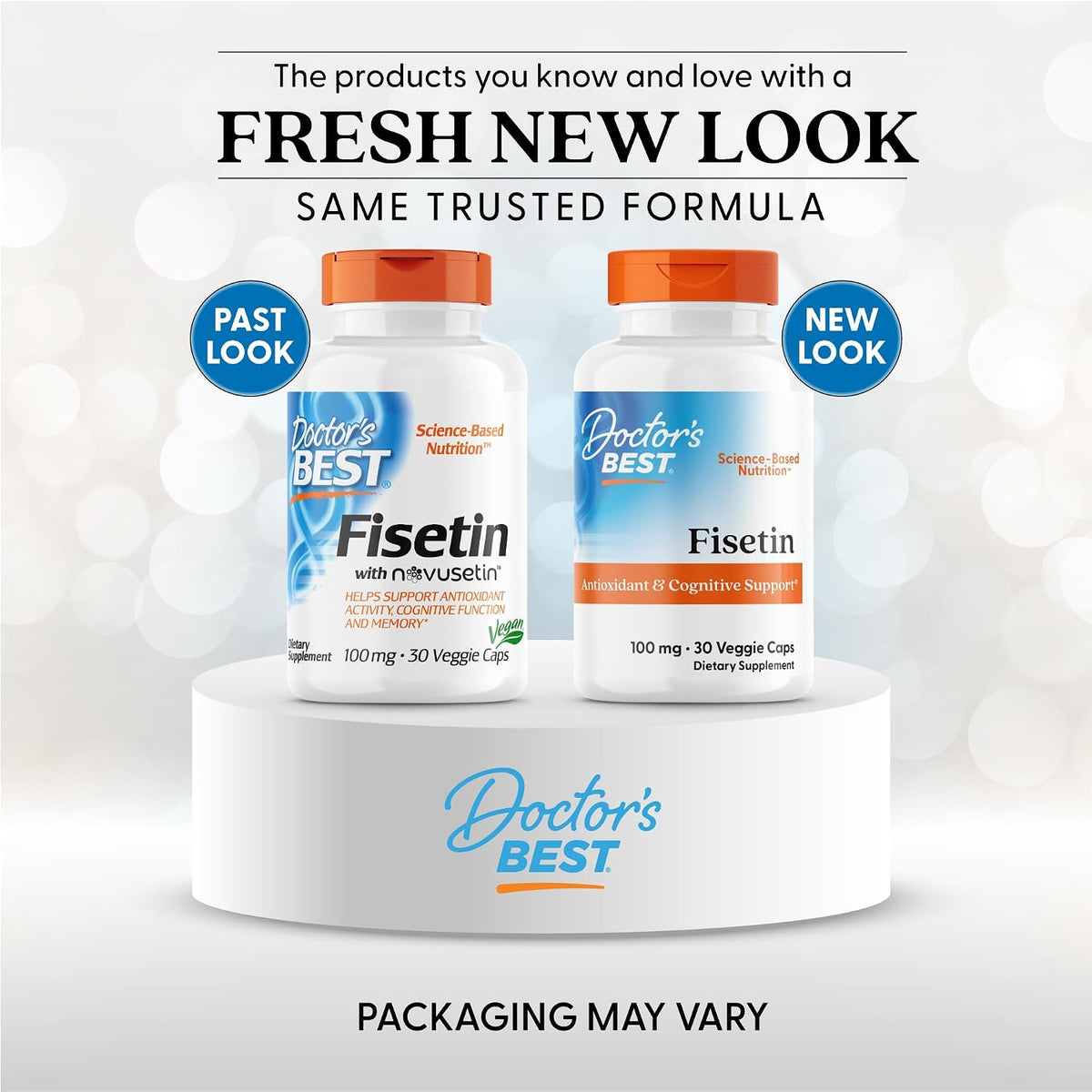Doctor's Best Fisetin 100 mg – 30 Cápsulas – Certificaciones: Vegano, sin gluten, sin soja y no transgénico. – Image 2