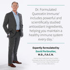 Garden of Life Dr. Formulated Quercetin Immune Daily Vitamin con Vitamina C, D y Probióticos – 30 Comprimidos