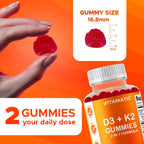 Vitamatic Vitamina D3 + K2 Gominolas – 60 unidades
