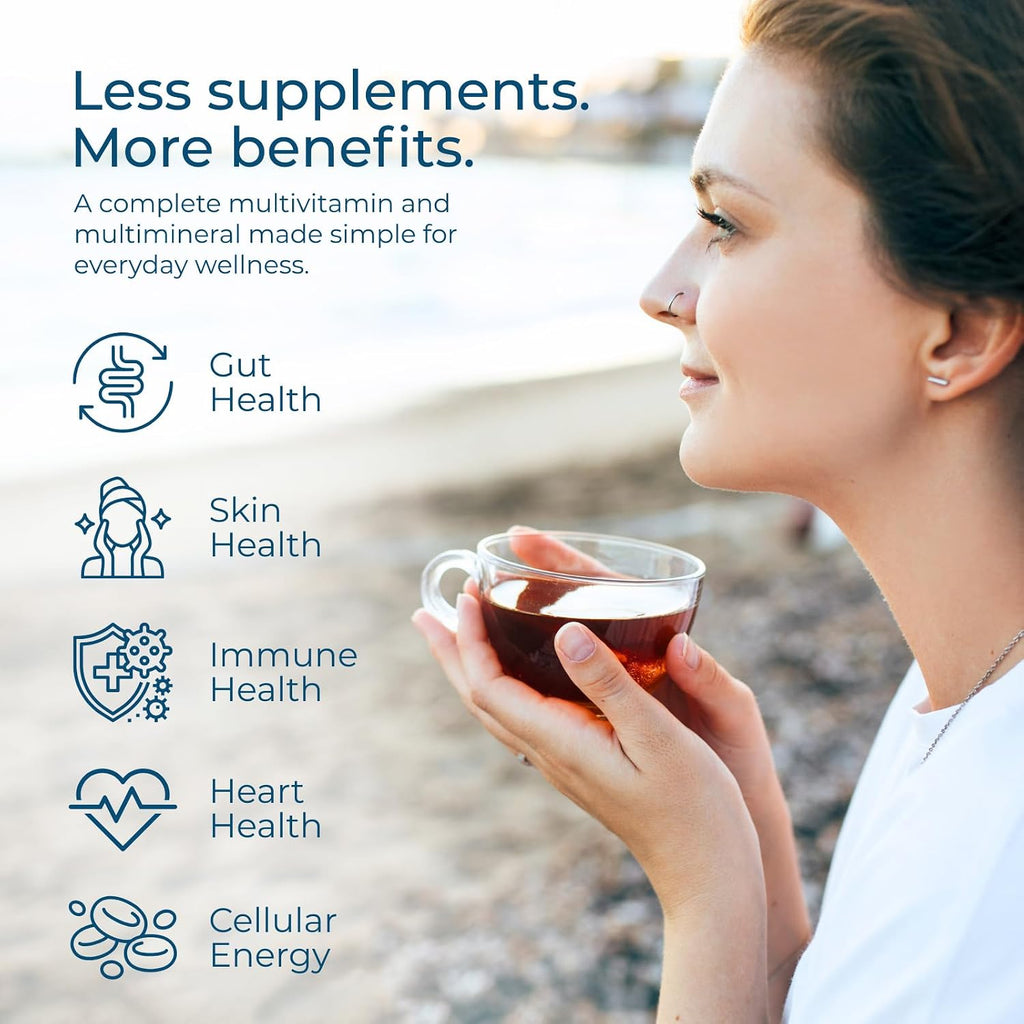 Cleanse & Renew - Superalimento Líquido - Salud Intestinal e Inmunidad - 30 Días - SeaTox