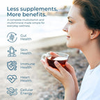 Cleanse & Renew - Superalimento Líquido - Salud Intestinal e Inmunidad - 30 Días - SeaTox