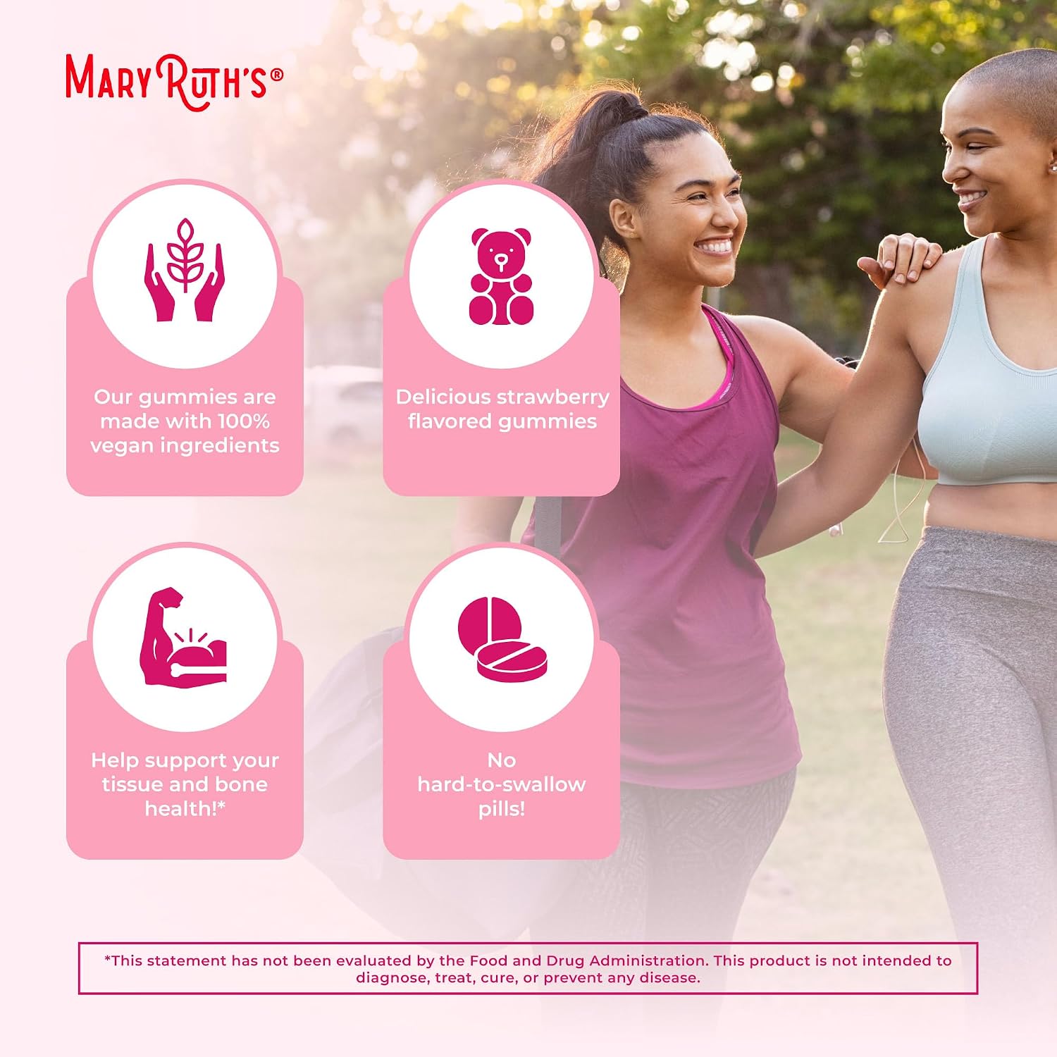 MaryRuth Organics Women's Immune Support Multivitamin Gummies - 60 Gominolas