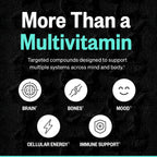 ONNIT Total Human Multivitamínico Diario Completo – Paquetes Día y Noche para Hombres y Mujeres, 60 Paquetes (30 Días)