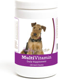 Healthy Breeds Airedale Terrier Multivitamínico en Masticable Suave para Perros 180 Unidades