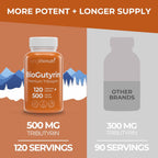 BioGutyrin – Tributyrina 500mg, Postbiótico para la Función Intestinal, 120 Cápsulas Vegetales