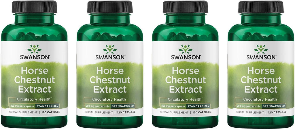 Swanson Horse Chestnut 2% Aescin (Standardized) 250 Miligramos 120 Cápsulas