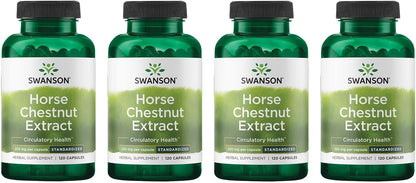 Swanson Horse Chestnut 2% Aescin (Standardized) 250 Miligramos 120 Cápsulas – Image 8