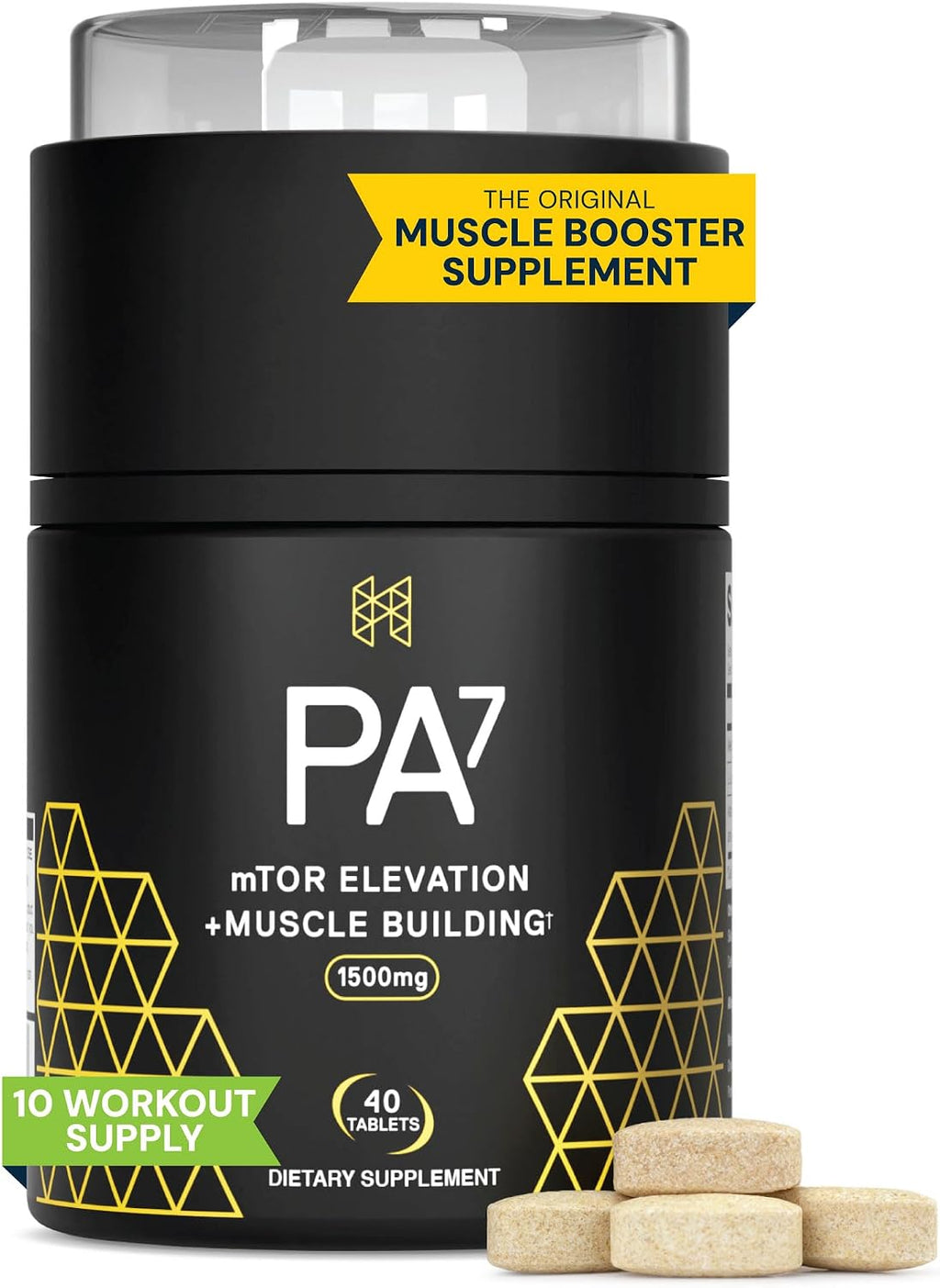 HPN PA(7) Ácido Fosfatídico - Potenciador Muscular Natural (10 Días de Suministro)