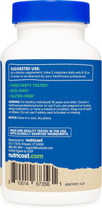 Nutricost Camu Camu 1000mg, 120 Cápsulas - Orgánico, Sin OGM, Sin Gluten
