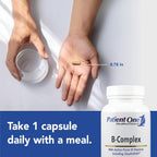 Patient One B-Complex - Complejo B con Quatrefolic, 60 Cápsulas