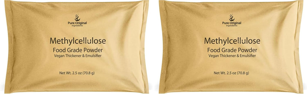 PURE ORIGINAL INGREDIENTS Metilcelulosa (70 g) - Espesante y Emulsionante, Grado Alimentario, Vegano