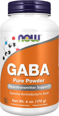 GABA (Ácido Gamma-Aminobutírico) en Polvo - NOW Foods - 170 g