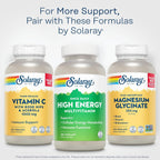 SOLARAY Once Daily Multivitamínico de Alta Energía para Mujeres y Hombres - con Vitamina C, D y Base de Hierbas y Alimentos Integrales - 180 Cápsulas