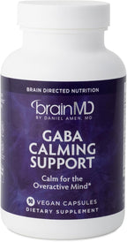 GABA apoyo calmante de BrainMD - 90 cápsulas