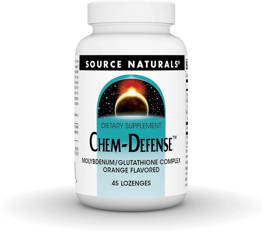 Source Naturals Chem-Defense, 45 comprimidos masticables de naranja