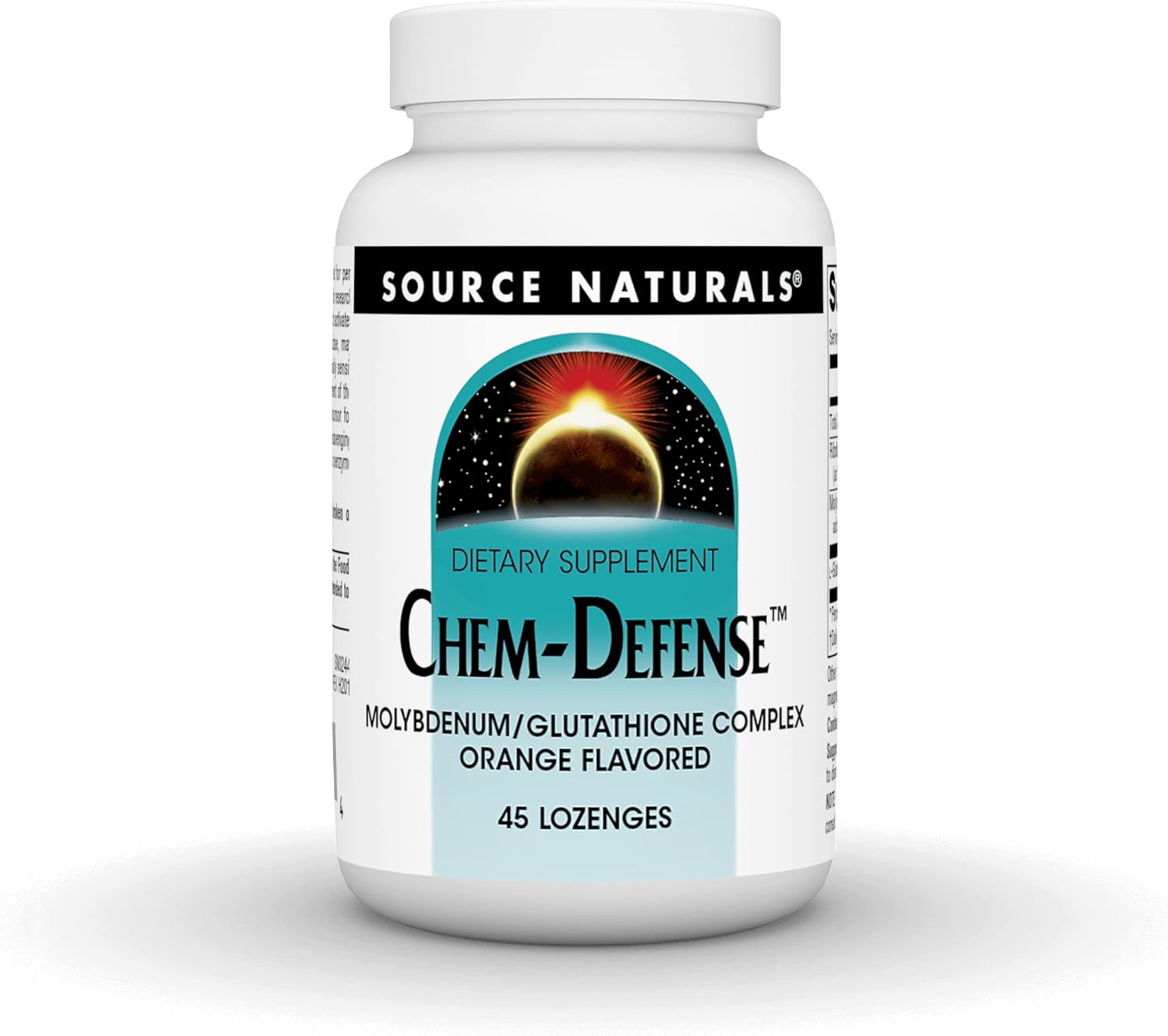 Source Naturals Chem-Defense, 45 comprimidos masticables de naranja