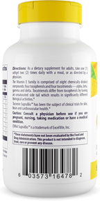 Healthy Origins Tocomin SupraBio 50 mg, 150 Cápsulas Blandas – Complejo de Tocotrienoles de Palma
