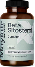 Beta Sitosterol Complex, 500mg, 90 Comprimidos - Mayfair Naturals