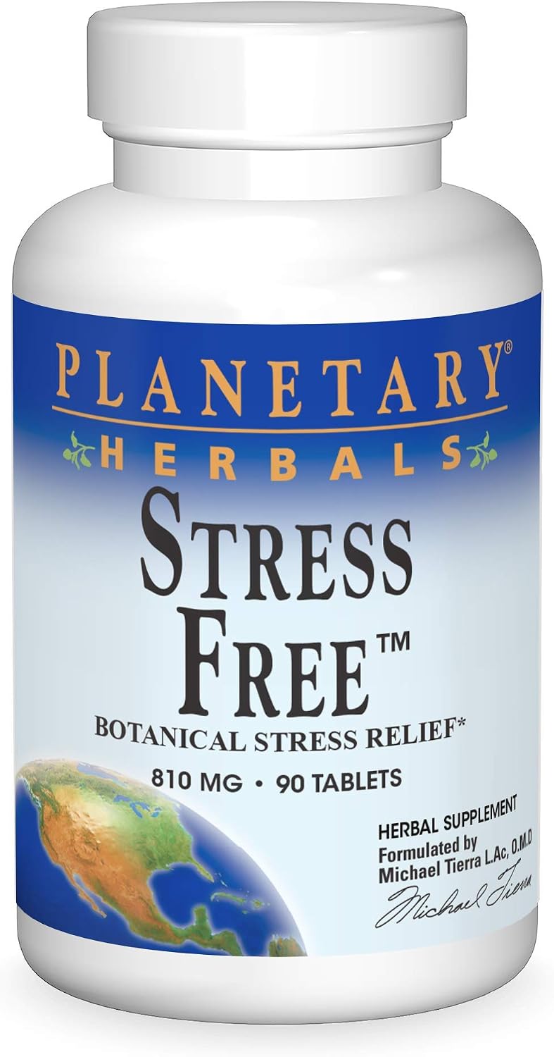 Stress Free Calm Formula - 90 Comprimidos | Planetary Herbals
