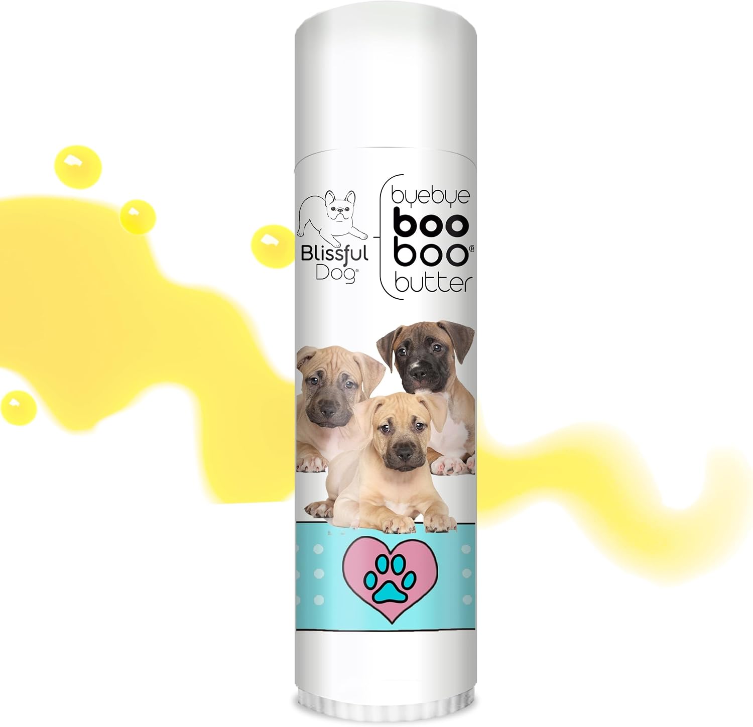 The Blissful Dog Booboo Butter – Bálsamo Tópico para Perros (0.50 oz Tubo)
