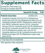 Genestra Brands HMF Multi Strain Powder | Apoyo gastrointestinal, confort abdominal y microflora saludable | 2.1 oz (59 g)