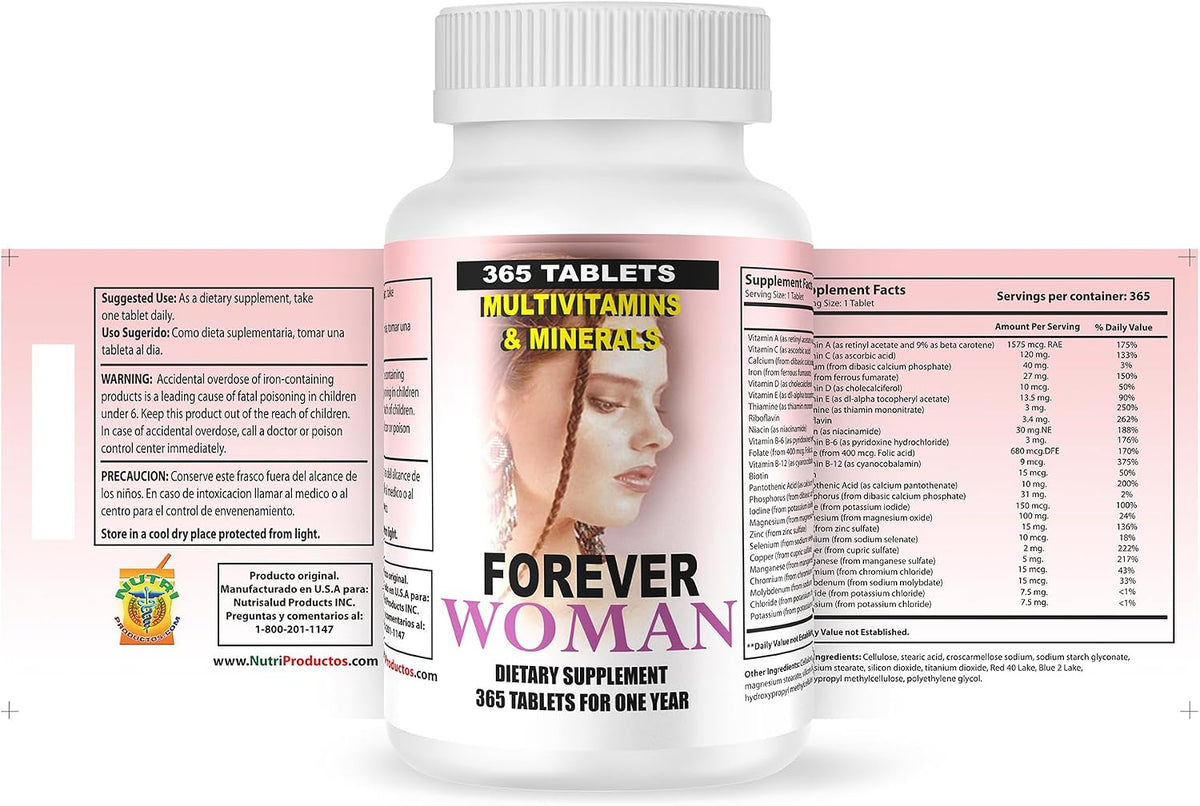 Multivitaminas Forever Woman 365 tabletas - – Aumentar las defensas del cuerpo: la vitamina C, el zinc y otros – Image 2