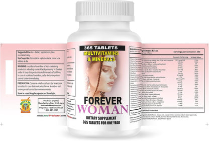 Multivitaminas Forever Woman 365 tabletas - – Aumentar las defensas del cuerpo: la vitamina C, el zinc y otros – Image 2