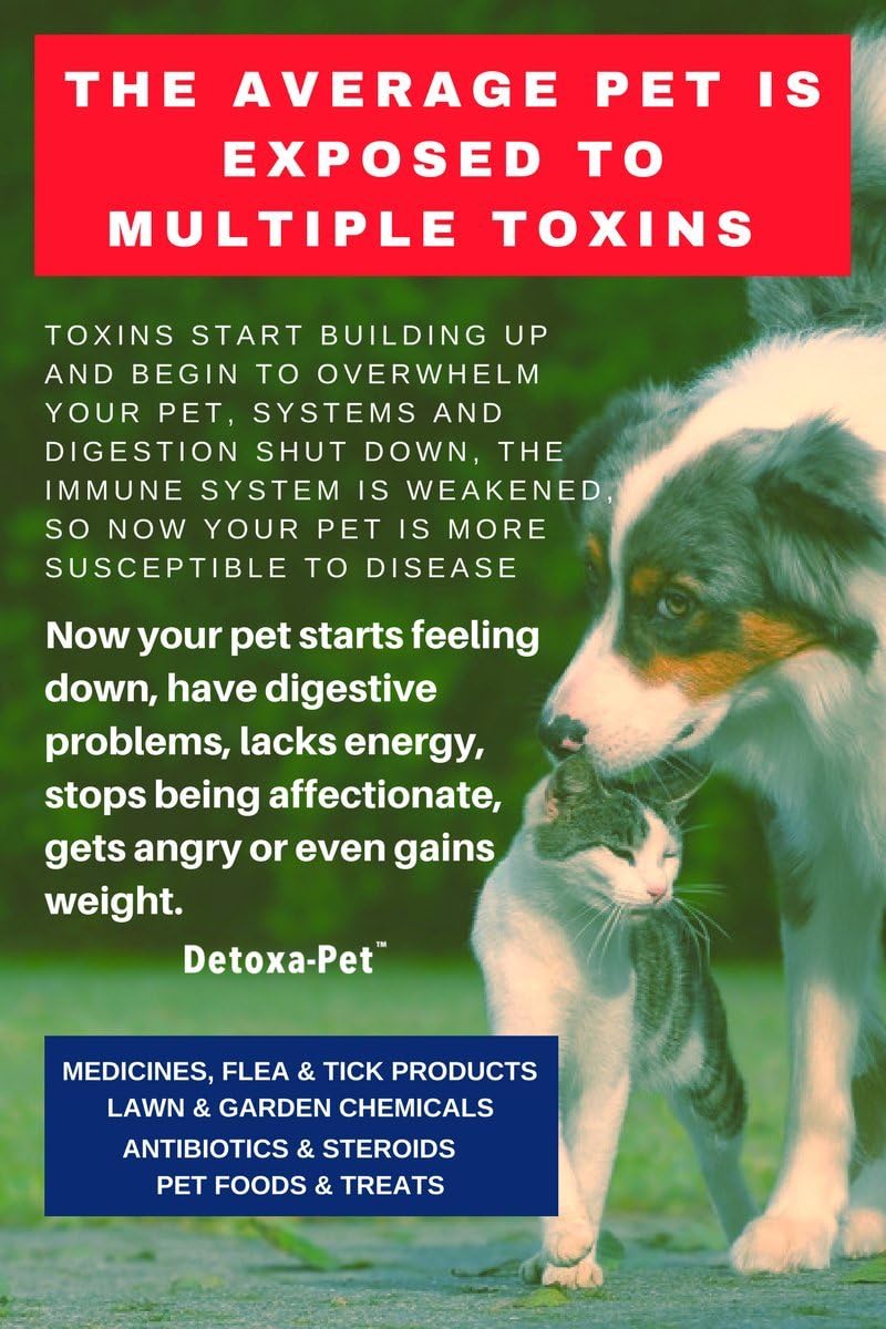 DETOXA-PET Polvo – Suplemento Nutricional para Perros y Gatos