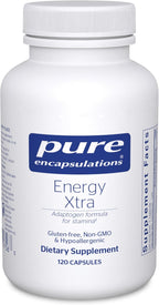 Pure Encapsulations Energy Xtra | Fórmula Adaptógena para la Resistencia* | 60 Cápsulas