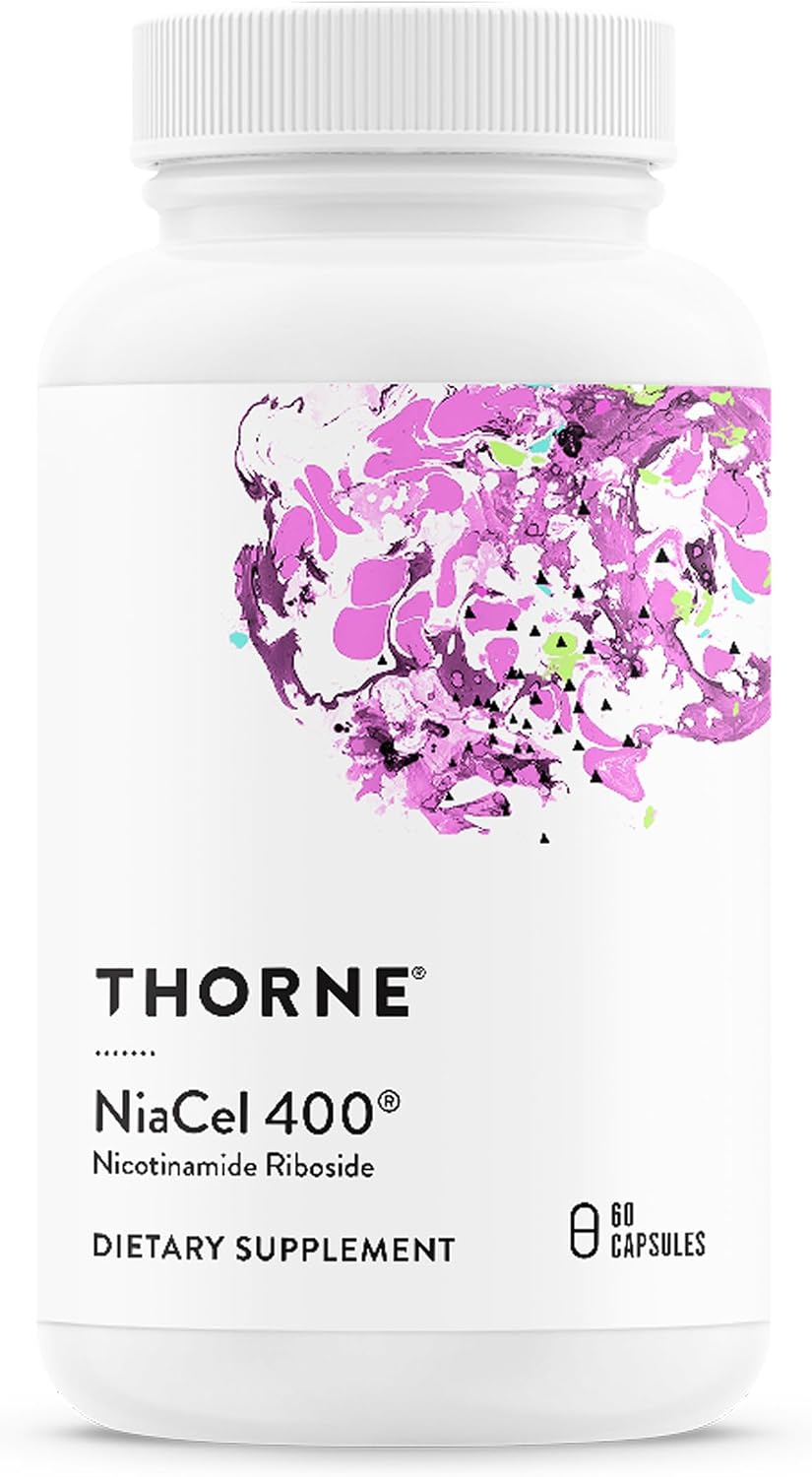 THORNE NiaCel 400 - Complemento de NAD con Ribósido de Nicotinamida - 60 Cápsulas